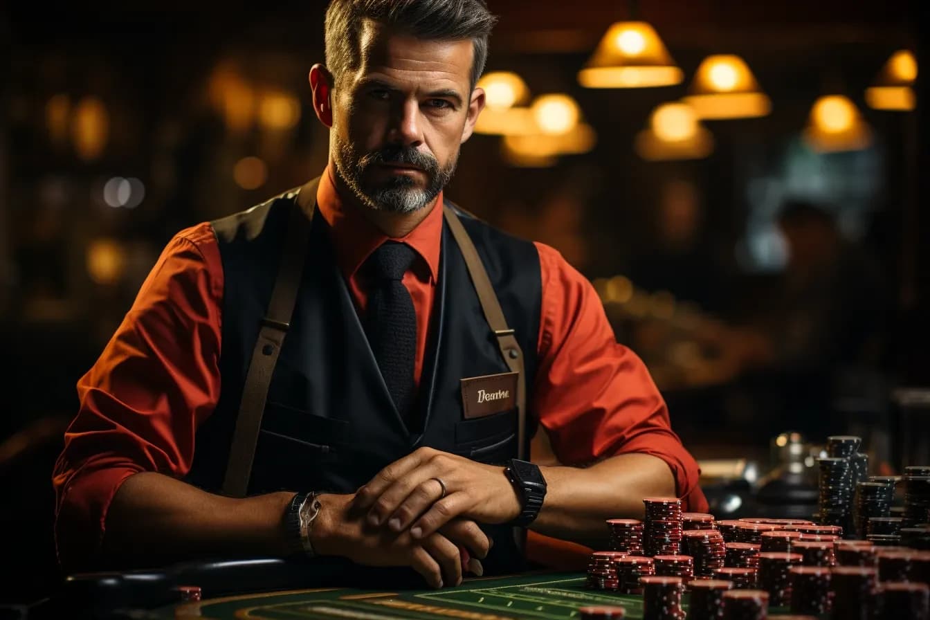 Hoe word je een dealer in een live casino? image