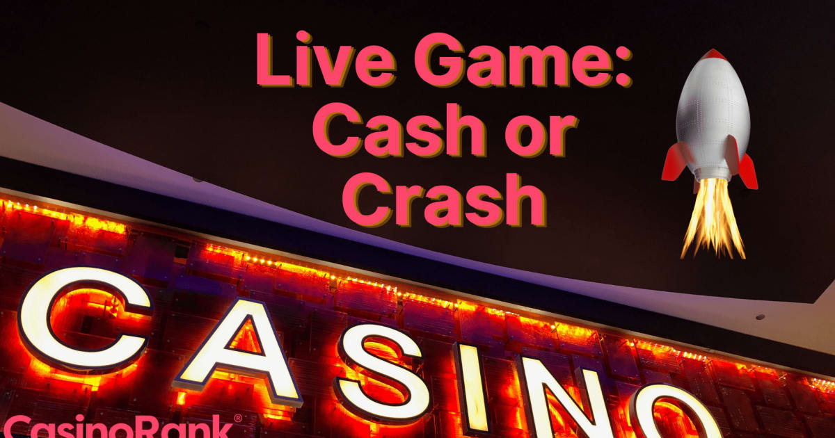 Evolution introduceert Cash of Crash Live Game Show